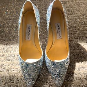 Jimmy Choo Swarovski Heels